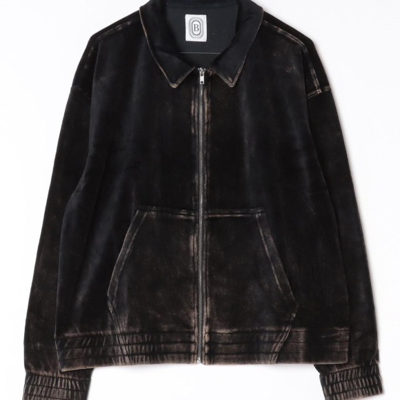 B omnivore/ビーオムニボー/velours jacket ベロアジャケット