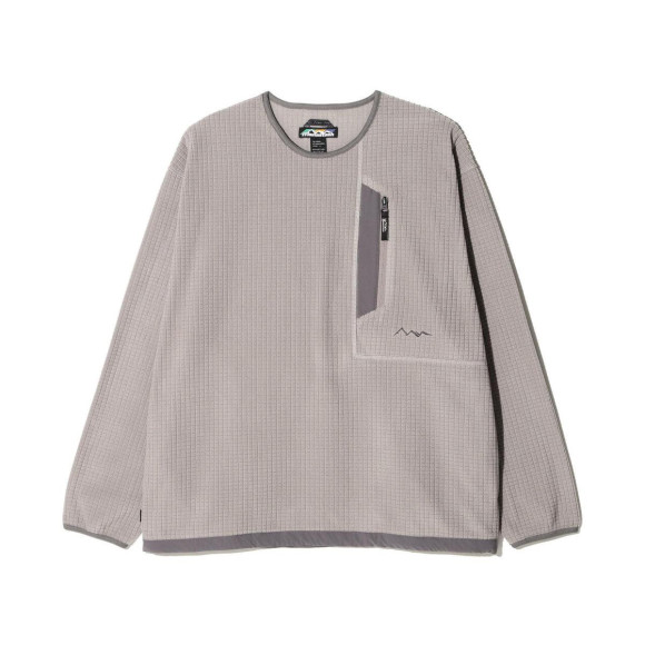 MANASTASH/マナスタッシュ/GRID FLEECE CREW