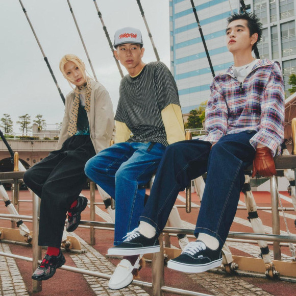 【RE STOCK】GRAMICCI×BEAVER/グラミチ×ビーバー　別注TUCK TAPERD DENIM PANT タックテーパードデニムパンツ