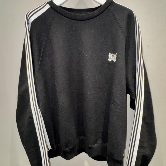 NEEDLES/ニードルズ　BEAVER別注TRACK CREW NECK - COTTON JERSEY
