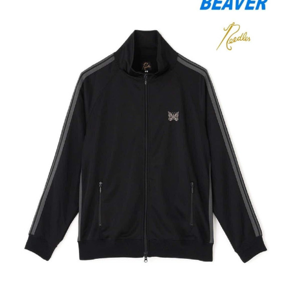 【Pre-order】Needles/ニードルズ BEAVER×Needles 別注TrackJacket/別注トラックジャケット