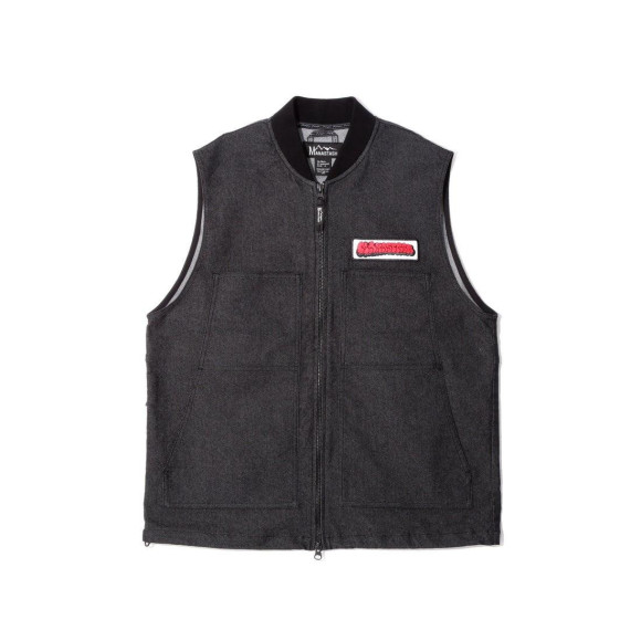 MANASTASH/マナスタッシュ/PATCHED LOGO WORK VEST