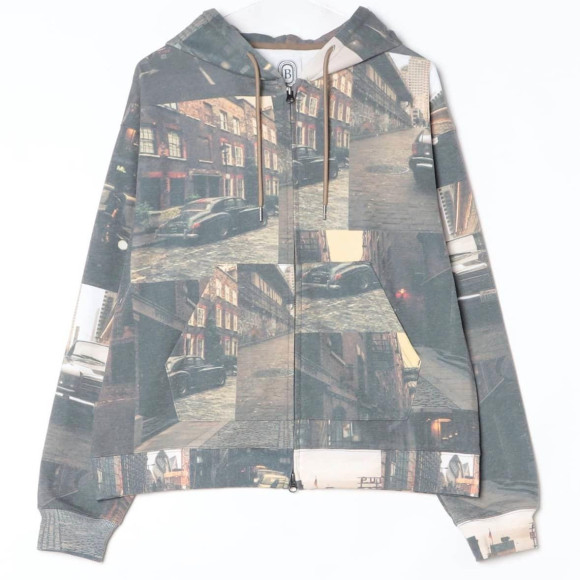 B omnivore/ビーオムニボー GRAPHIC　HOODIE