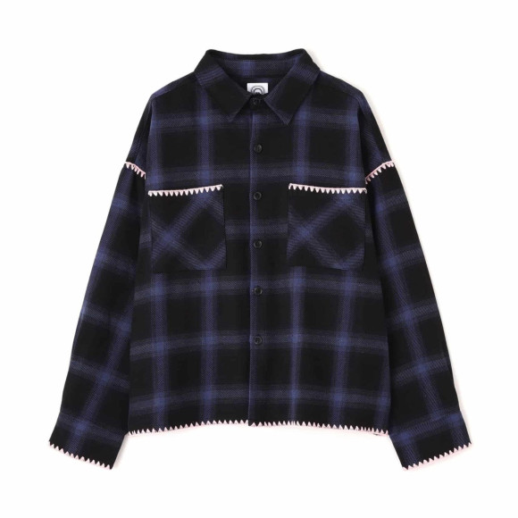 B omnivore/ビーオムニボー　HAND STITCH SHIRT