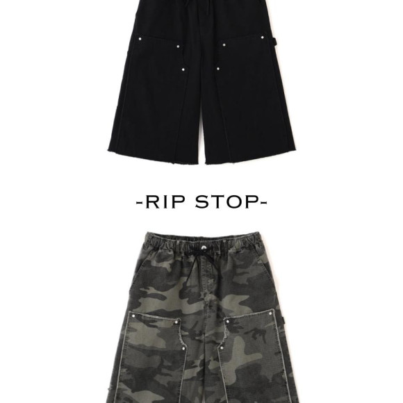 B’omnivore -W Knee Shorts RIP STOP-