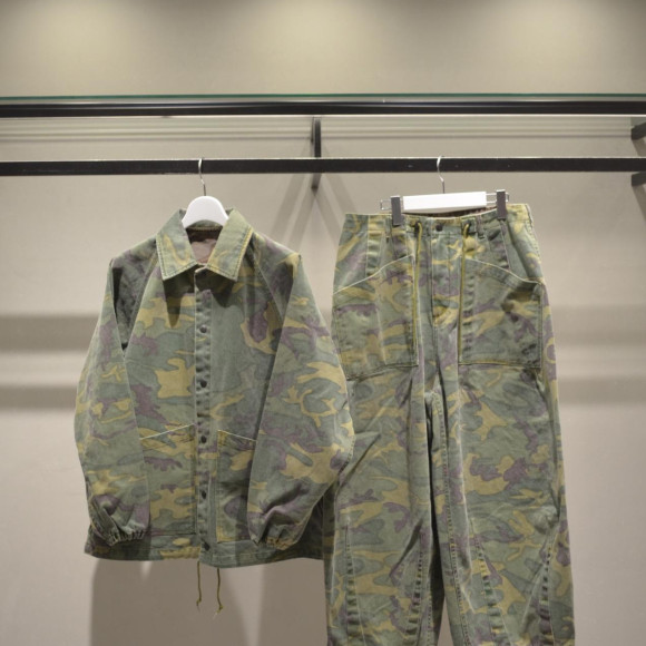 【Needles】Reversible Coach Jacket - Camo Twill