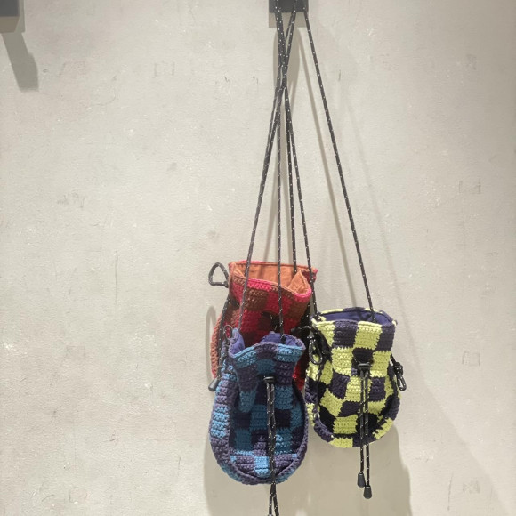 【MacMahon Knitting Mills】Pochette - Checker