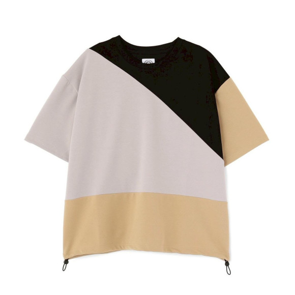 B omnivore/ビーオムニボー/PANEL TEE パネル切り替えTEE