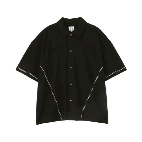 B omnivore/ビーオムニボー　STITCH S/S SHIRT ステッチシャツ