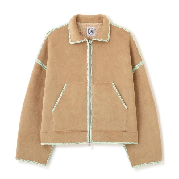 B omnivore/ビーオムニボー　FAKE MOUTON BLOUSON フェイクムートンブルゾン
