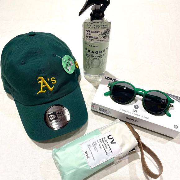 緑色と、夏！