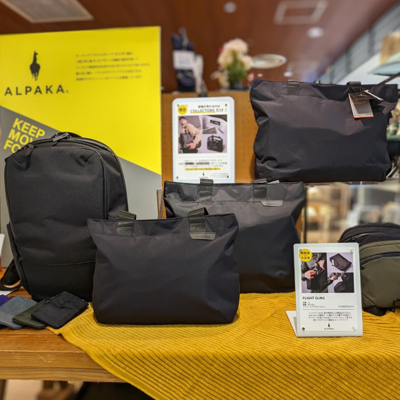 【ALPAKA.】限定取り扱い！サイズを選べるトートバッグ