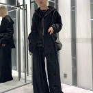 ベロアのセットアップを使った個...