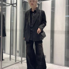 ジャケット×デニムの綺麗目カジ...