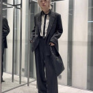 ストライプ柄のセットアップ!生...