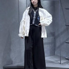 ワイドパンツとショート丈合わせ...