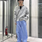 春カラーのラフコーデ