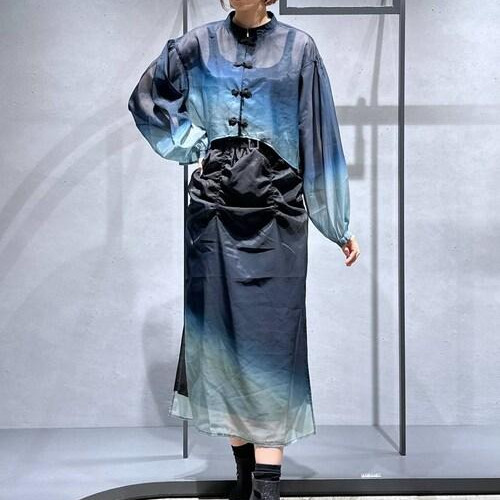 169㌢高身長女子人気のシャツ...