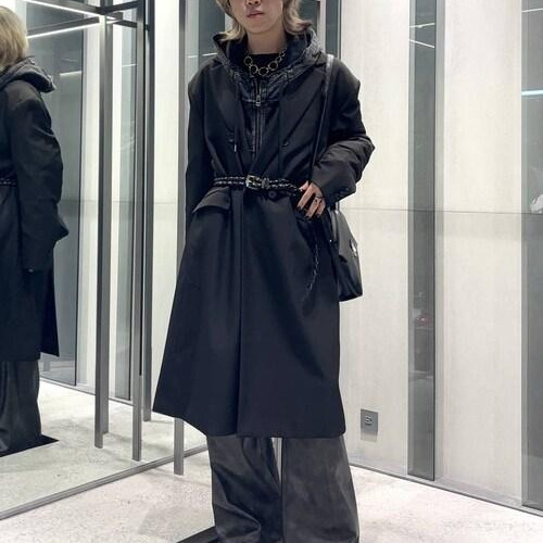 レザーのキリカエコートを使った...