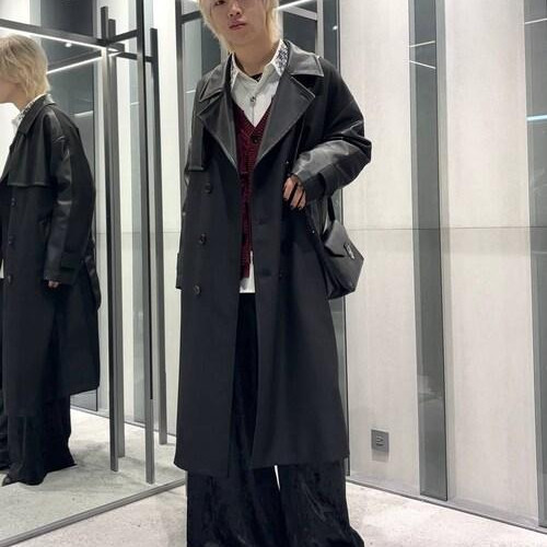 秋冬使えるコートを使ったレイヤ...