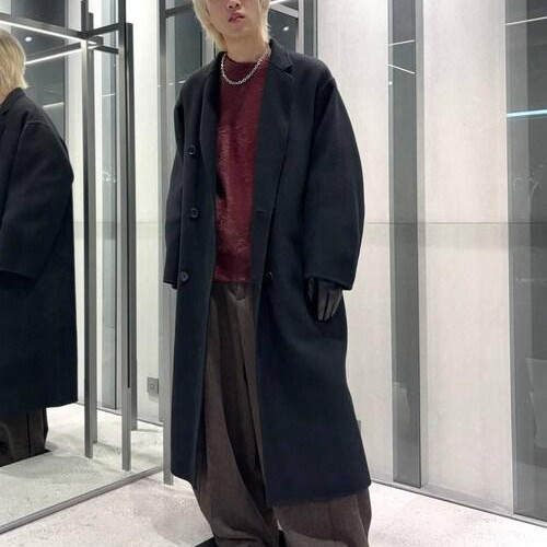 オーバーサイズのコートを使った...