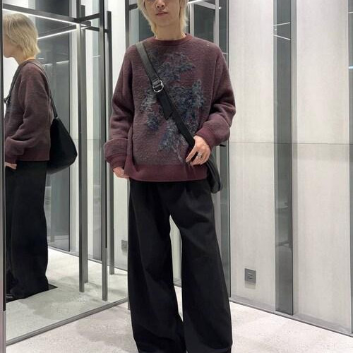 Used in Bordeaux color knit...