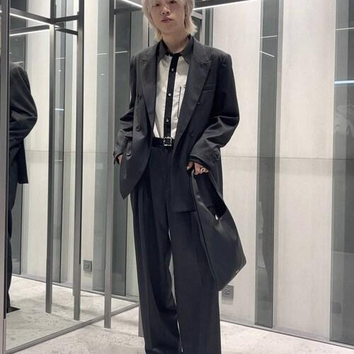 ストライプ柄のセットアップ！生...