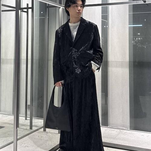 ベロア楚材の洒落見えするセット...