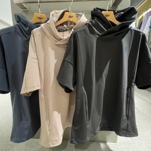 半袖パーカー