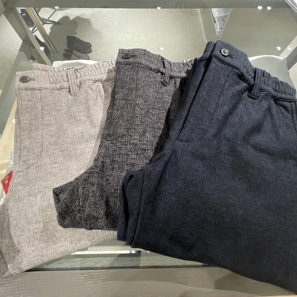 HIGH STREET裏起毛イージーパンツ