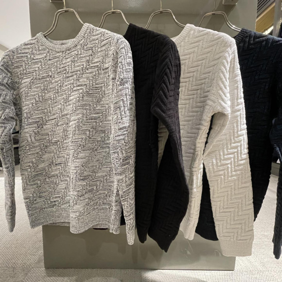 HIGH STREET クルーネックニット