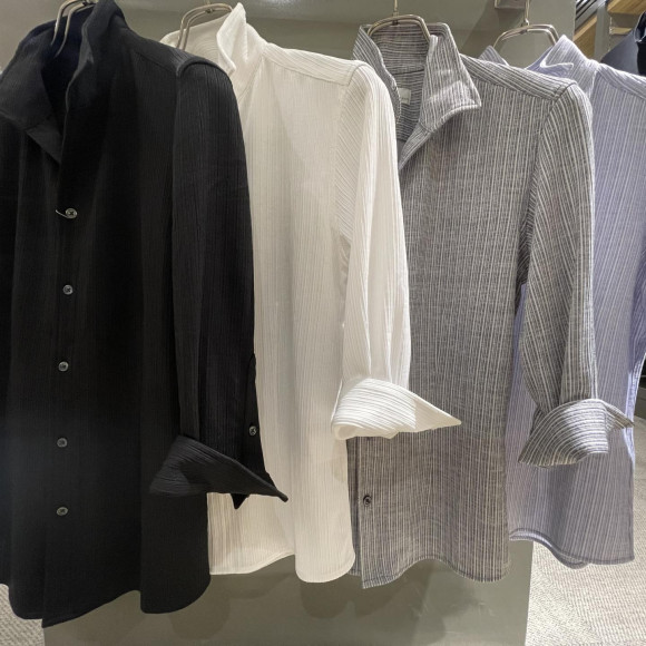 TORNADO MART随机电视台7分袖衬衫