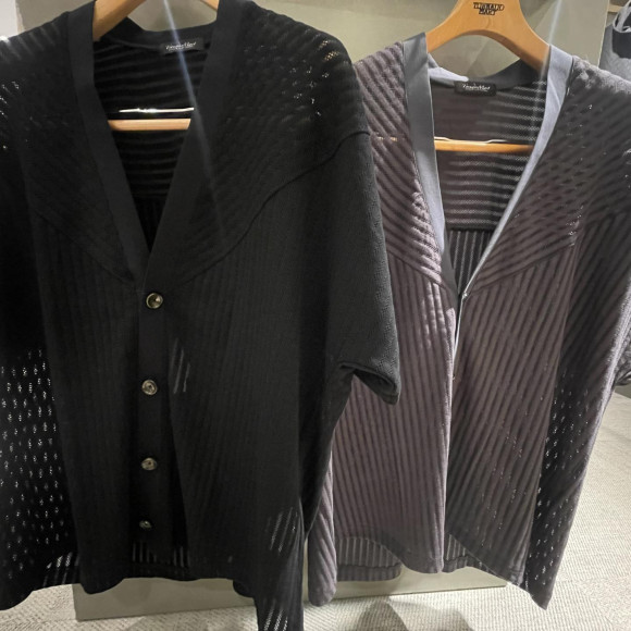 TORNADO MART 스트라이프 카디건