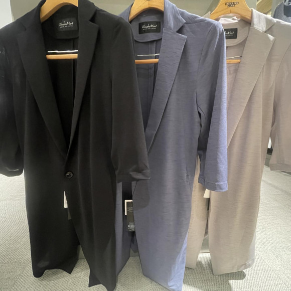 TORNADO MART 7분 소매 롱 카디건