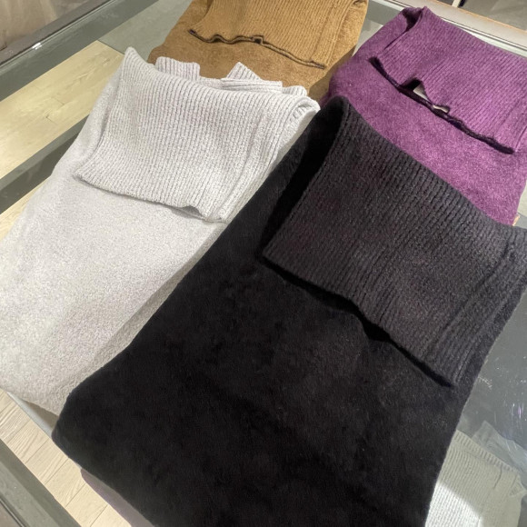 TORNADO MART タートルネックニット