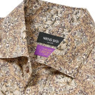 LIBERTY FABRIC エスニックフラワープリントシャツ