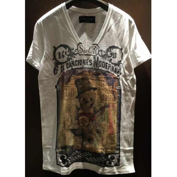 SHARE SPIRIT☆スカルサーカス Tシャツ ☆Sサイズ WINTERセール】SHARE SPIRIT / サーカススカルTシャツ S