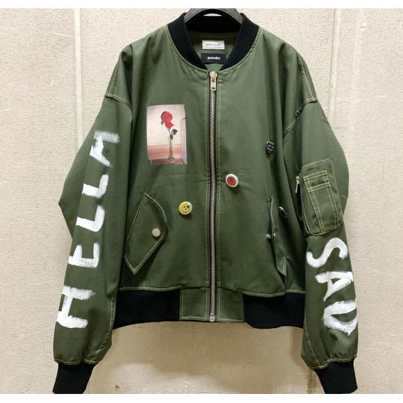 guernika リメイクMA-1 ブルゾン 慰める ジャケット