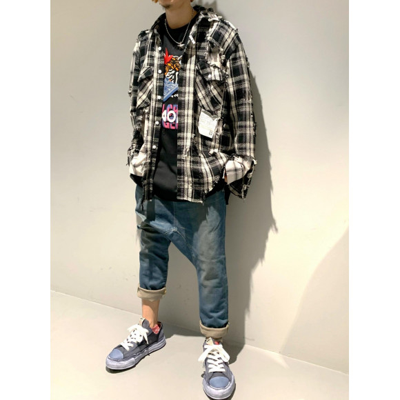 Men's【Maison MIHARA YASUHIRO/メゾンミハラヤスヒロ】・BROKEN LAYER