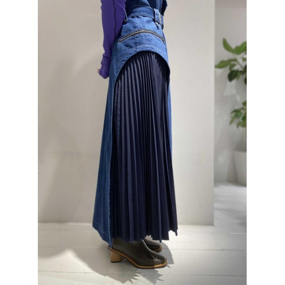 AULA AILA /  FLASH シルバー リバーシブルスカート AULA AILA / ROYAL FLASH シルバー リバーシブルスカート