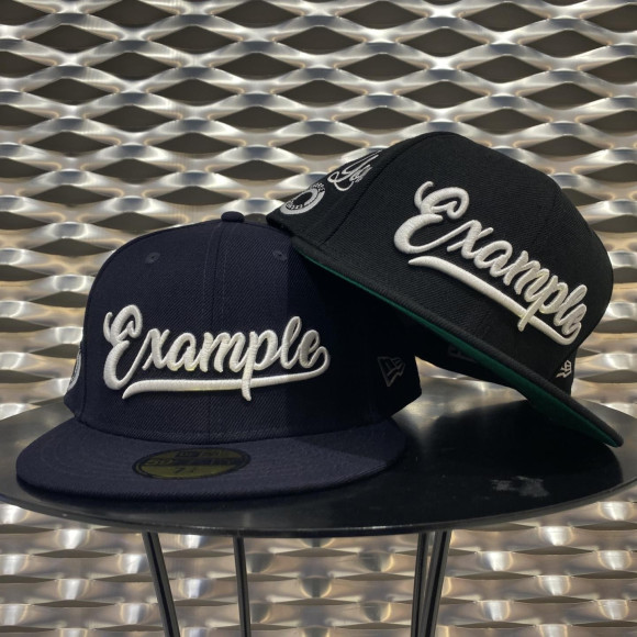   NEW ERA x EXAMPLE コラボレーション59FIFTY CAP