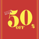 SALE♡MAX50%OFF！