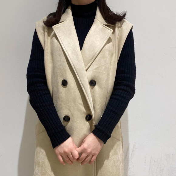 新作♡ロングベスト