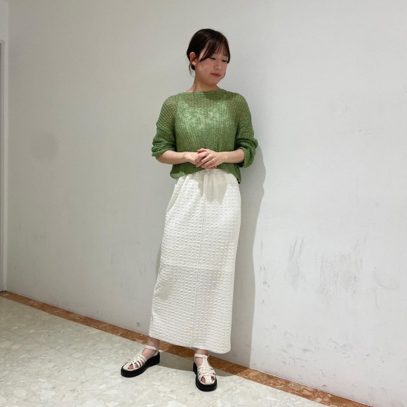 新作♡メッシュニット