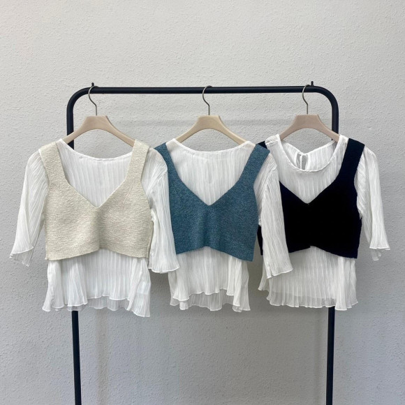 新作♡ラメビスチェ×インナーSET