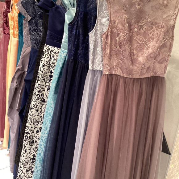 新作カラーロングドレス入荷！