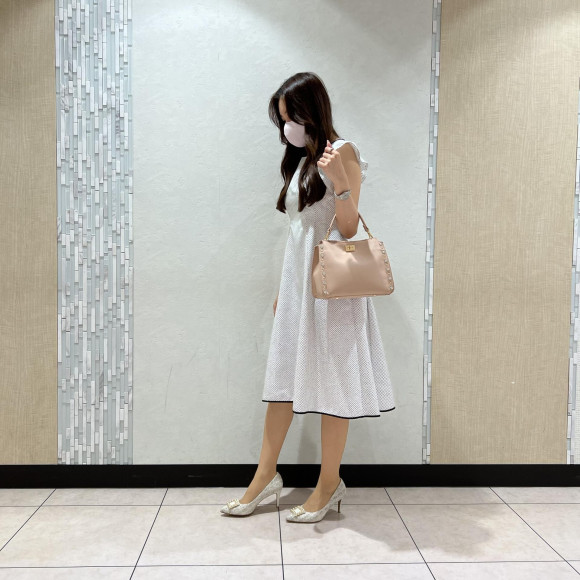 ❤︎大人気❤︎ツイード×パールが可愛いキレイめフェミニンパンプス登場！！