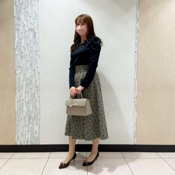 ♡大ぶりのチェーンが可愛い♡ミドルヒールパンプス！