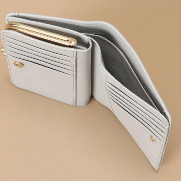 ポム ディスポワール 型押し口金折財布 | サマンサタバサ・ショップ