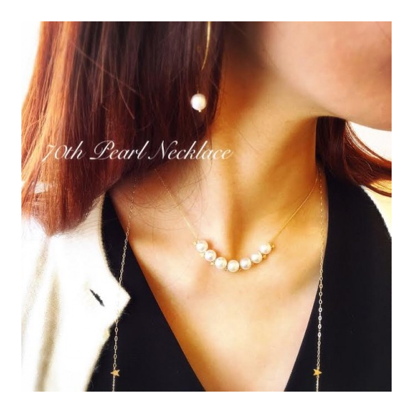 ☆７０周年記念商品！PEARL NECKLACE☆ | STAR JEWELRY・ショップ ...